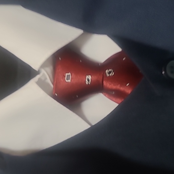 #1 - NWT Boys Navy 5 piece suit by Lito - Picture 4 of 4